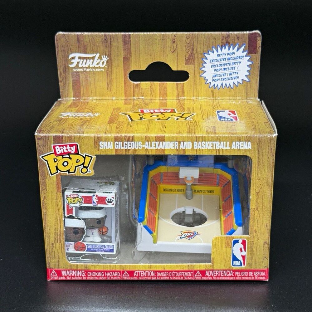 Funko Bitty Pop Shai Gilgeous-Alexander OKC Thunder Arena Walmart EXCL 92908